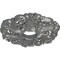 Ekena Millwork Orrington Ceiling Medallion (Fits Canopies up to 4 3/4"), 19 5/8"OD x 4 3/4"ID x 1 3/4"P, Silver CM19ORSLS - alternate 4